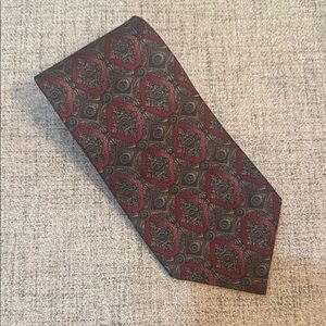 Vintage Etienne Aigner 100% Silk Tie, Early 1990s, Made in USA